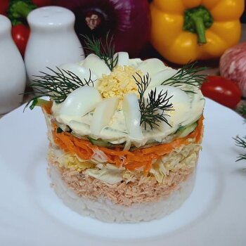 Салат Ромашковое поле 250 гр