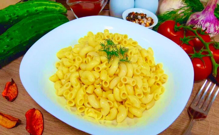 Макароны отварные 200 гр Макароны отварные 200 гр